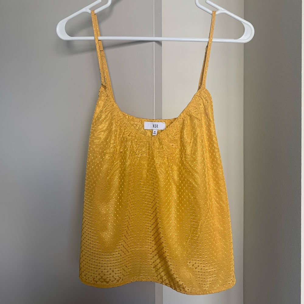 NSR Mustard dotted tank
